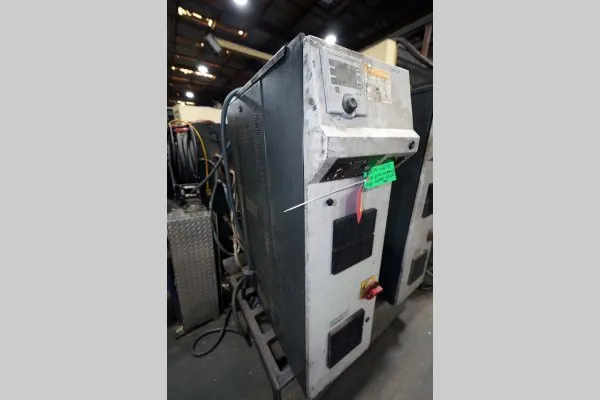 Used Regloplas Model: P160MD/18/SM75/2SK/RT100 36 kw (18 kW per zone) Dual (two) Zone Portable Hot Water Process Heater Temperature control Unit