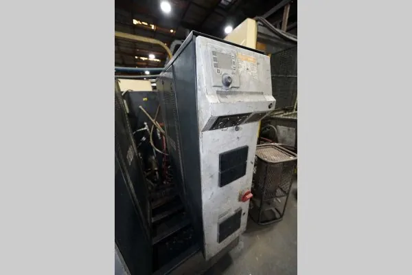 Used Regloplas Model: P160MD/18/SM75/2SK/RT100 36 kw (18 kW per zone) Dual (two) Zone Portable Hot Water Process Heater Temperature control Unit