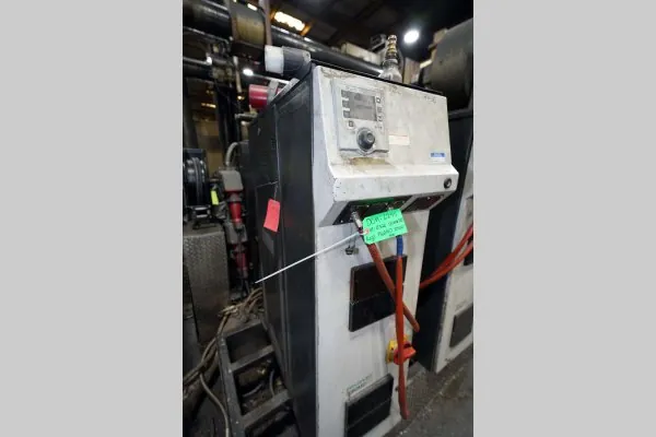 Used Regloplas Model: P160MD/18/SM75/2SK/RT100 36 kw (18 kW per zone) Dual (two) Zone Portable Hot Water Process Heater Temperature control Unit