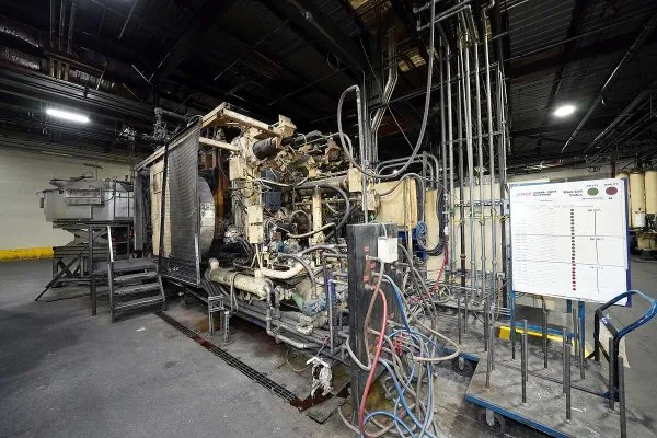 Used Prince Model: 1246 CCA 1200 Ton Horizontal Cold Chamber Aluminum High Pressure Die Casting Machine