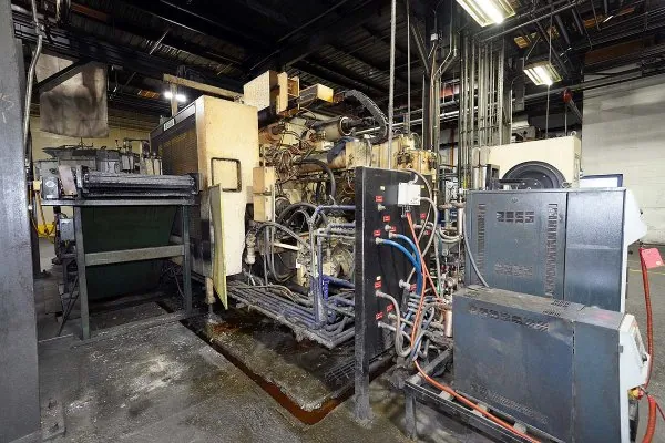 Used Prince Model: 1246 CCA 1200 Ton Horizontal Cold Chamber Aluminum High Pressure Die Casting Machine