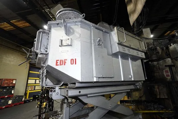 Used Striko Westofen Model: W 1200 SL ProDos xp 1200 kg Low Energy Electric Heated Aluminum Holding and Dosing Furnace