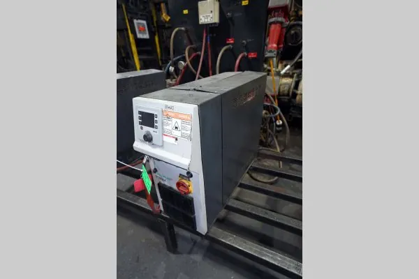 Used Regloplas Model: P180M/18/SM75/2SK/RT100 18 kw Single Zone Portable Hot Water Process Heater Temperature control Unit