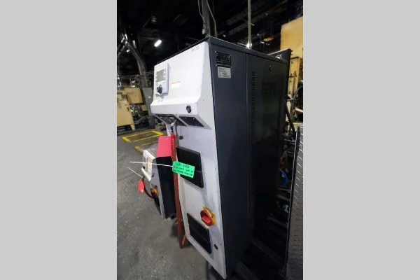 Used Regloplas Model: P160MD/18/SM75/2SK/RT100 36 kw (18 kW per zone) Dual (two) Zone Portable Hot Water Process Heater Temperature control Unit