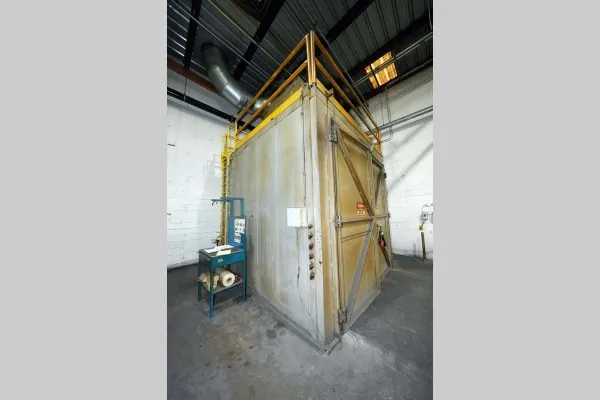 Used Wisconsin Model: SWH-101410-E 192 kW (655,000 BTU) Heat Treat Furnaces and Aging Ovens Natural Gas or Electric