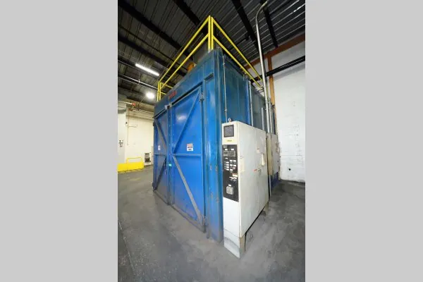 Used Wisconsin Model: SWH-101410-E 192 kW (655,000 BTU) Heat Treat Furnaces and Aging Ovens Natural Gas or Electric