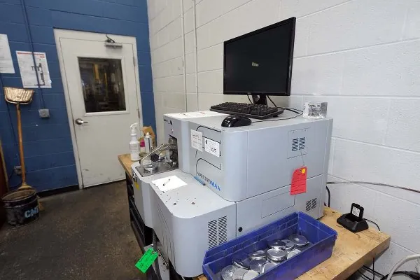 Used Spectro Analytical Model: SPECTROMAXx LMF07 54 maximum number of elements Arc/Spark Optical Emission Spectrometry (OES) analyzer Metal Analytic Spectrometer