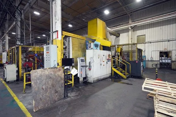 Used Buhler Model: 105 DL 1150 Tons Horizontal Cold Chamber Aluminum/Magnesium Capable High Pressure Die Casting Machine