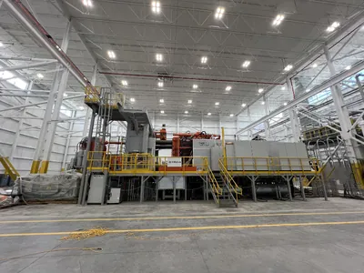 Buhler - Carat 350L compact 3569 Metric Tons (3,934US Tons, 35,000 kn) Horizontal Cold Chamber Aluminum High Pressure Die Casting Machine, Buhler Data@Net controls